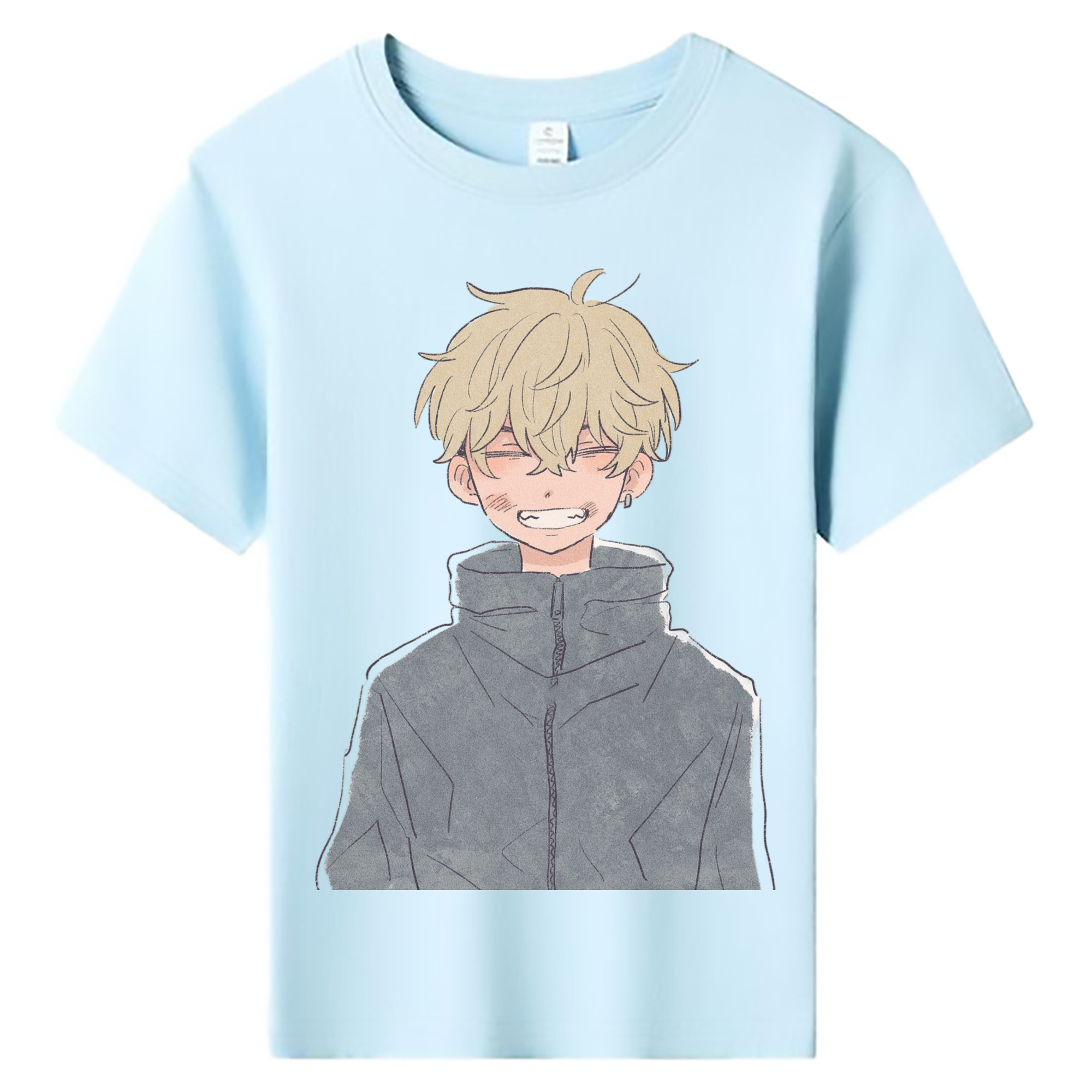 （画像用） 東京リベンジャーズ Tokyo Revengers 綿100％キッズTシャツ（フロントプリント）
